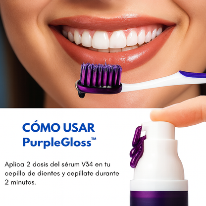 PurpleGloss™ – Blanqueador Instantáneo